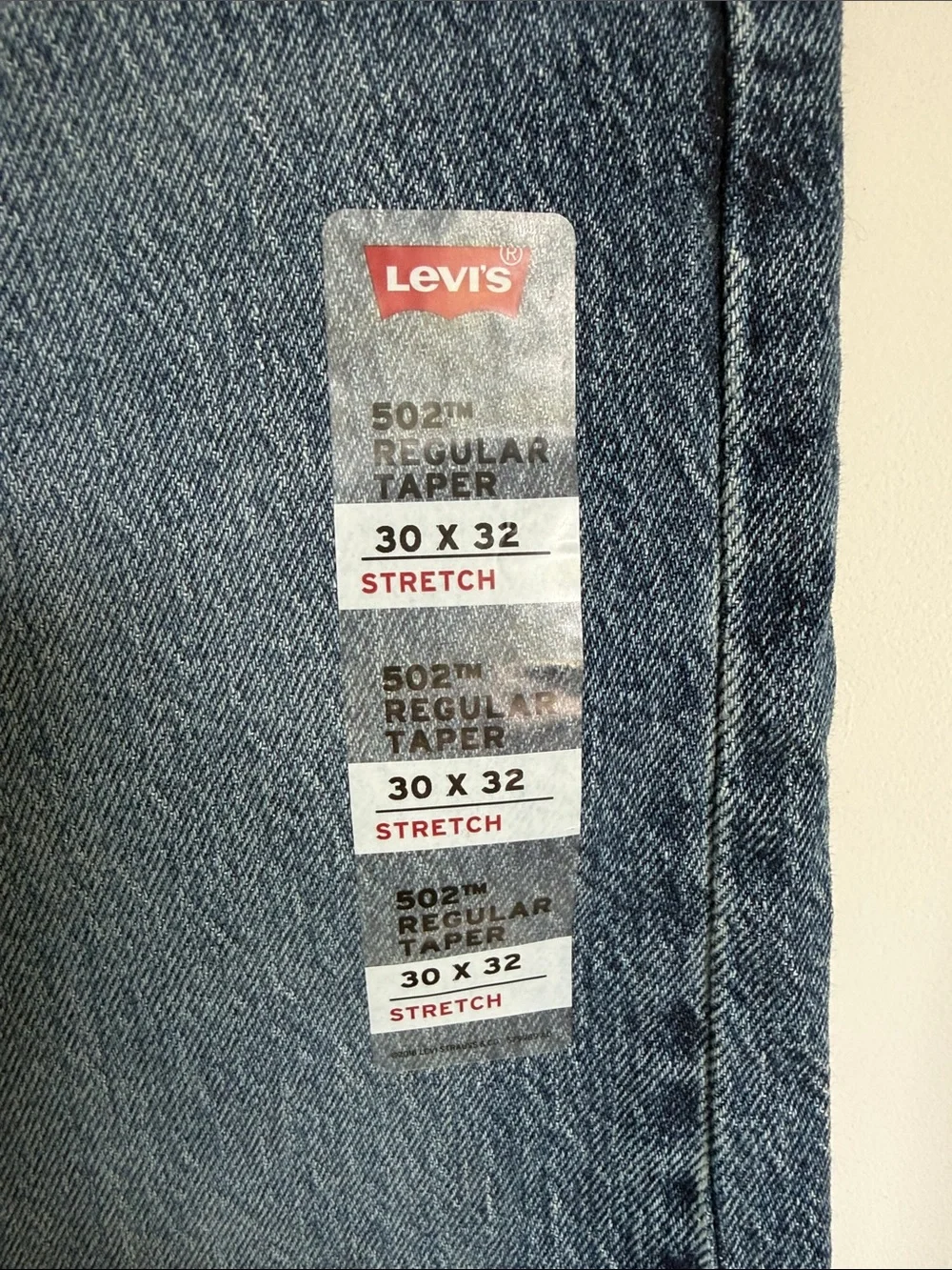 Levi's Men’s Medium Blue Straight Leg Jeans
